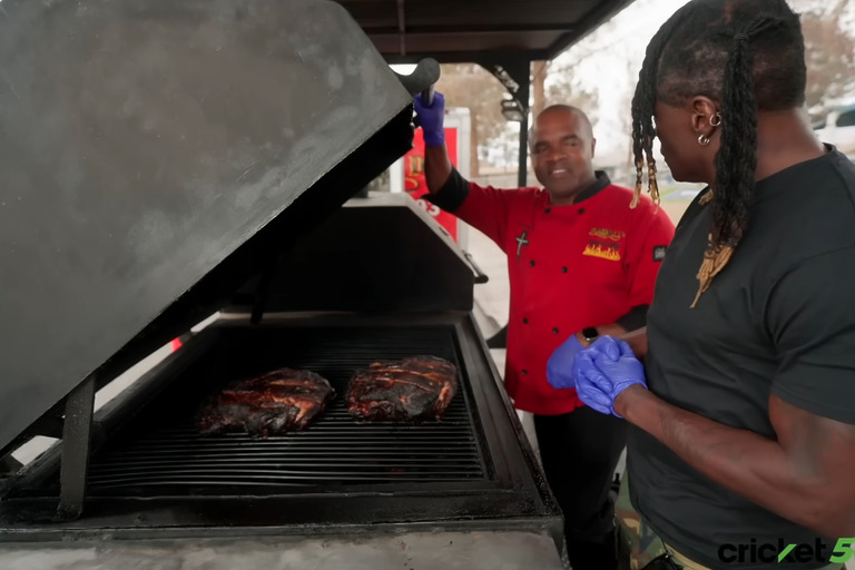 SBS Episode 17 Frankie D’s Bar-B-Que with R-Truth opening a grill